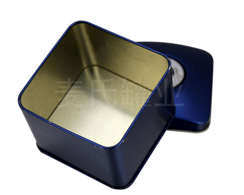 正方形蟲草精片鐵盒 正方形蟲草精片鐵盒