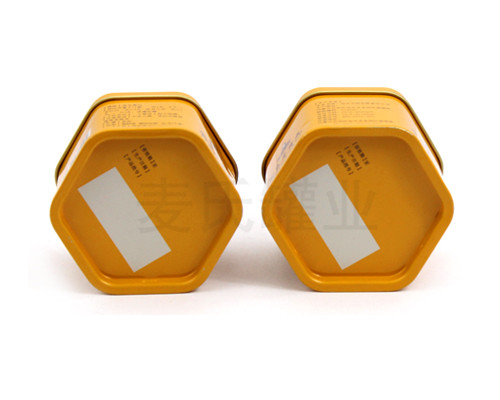 高檔六邊形安宮牛黃丸鐵盒